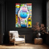 The World Is Yours Urban Sanat Cam Tablo Duvar Dekoru The World Is Yours Urban Sanat Cam Tablo