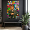 Asi Ruh Tony Montana Graffiti Cam Tablo Duvar Dekoru Asi Ruh Tony Montana Graffiti Cam Tablo