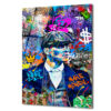 Urban King Tommy Shelby Graffiti Cam Tablo Duvar Dekoru Urban King Tommy Shelby Graffiti Cam Tablo