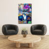 Urban King Tommy Shelby Graffiti Cam Tablo Duvar Dekoru Urban King Tommy Shelby Graffiti Cam Tablo