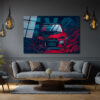 Lancer Evolution X Cam Tablo: Hızın ve Gücün Sanatsal Yansıması Duvar Dekoru Lancer Evolution X Cam Tablo: Hızın ve Gücün Sanatsal Yansıması