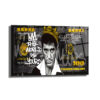 Scarface Tony Montana "The World Is Yours" Cam Tablo Duvar Dekoru Scarface Tony Montana
