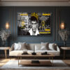 Scarface Tony Montana "The World Is Yours" Cam Tablo Duvar Dekoru Scarface Tony Montana