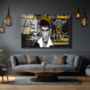 Scarface Tony Montana "The World Is Yours" Cam Tablo Duvar Dekoru Scarface Tony Montana