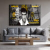 Scarface Tony Montana "The World Is Yours" Cam Tablo Duvar Dekoru Scarface Tony Montana