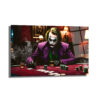 Joker Poker Masasında Cam Tablo - Kural Tanımaz Sanatın İfadesi Duvar Dekoru Joker Poker Masasında Cam Tablo - Kural Tanımaz Sanatın İfadesi