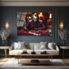 Joker Poker Masasında Cam Tablo - Kural Tanımaz Sanatın İfadesi Duvar Dekoru Joker Poker Masasında Cam Tablo - Kural Tanımaz Sanatın İfadesi