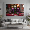 Joker Poker Masasında Cam Tablo - Kural Tanımaz Sanatın İfadesi Duvar Dekoru Joker Poker Masasında Cam Tablo - Kural Tanımaz Sanatın İfadesi