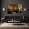 Sanat ve İsyanın Buluştuğu An: Sergi Modern Cam Tablo
