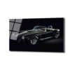 Efsanevi Shelby Cobra Siyah Spor Araba Cam Tablo Duvar Dekoru Efsanevi Shelby Cobra Siyah Spor Araba Cam Tablo