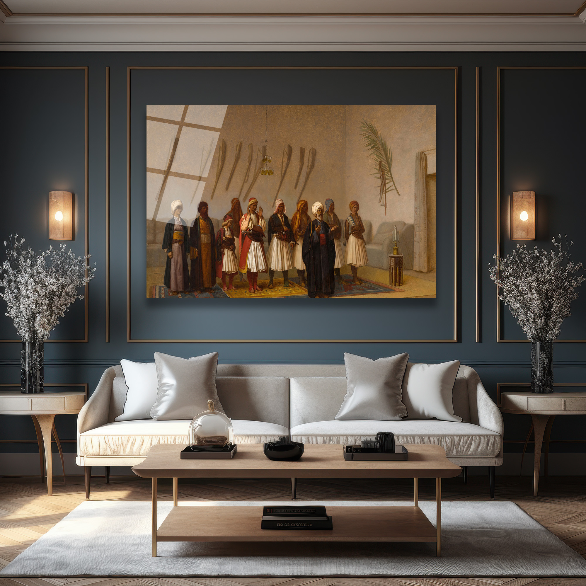 Gizemli Topluluk Cam Tablo - Tarihi Dokunuşlarla Evinize Sanat - Glazella Gizemli Topluluk Cam Tablo - Tarihi Dokunuşlarla Evinize Sanat - Glazella