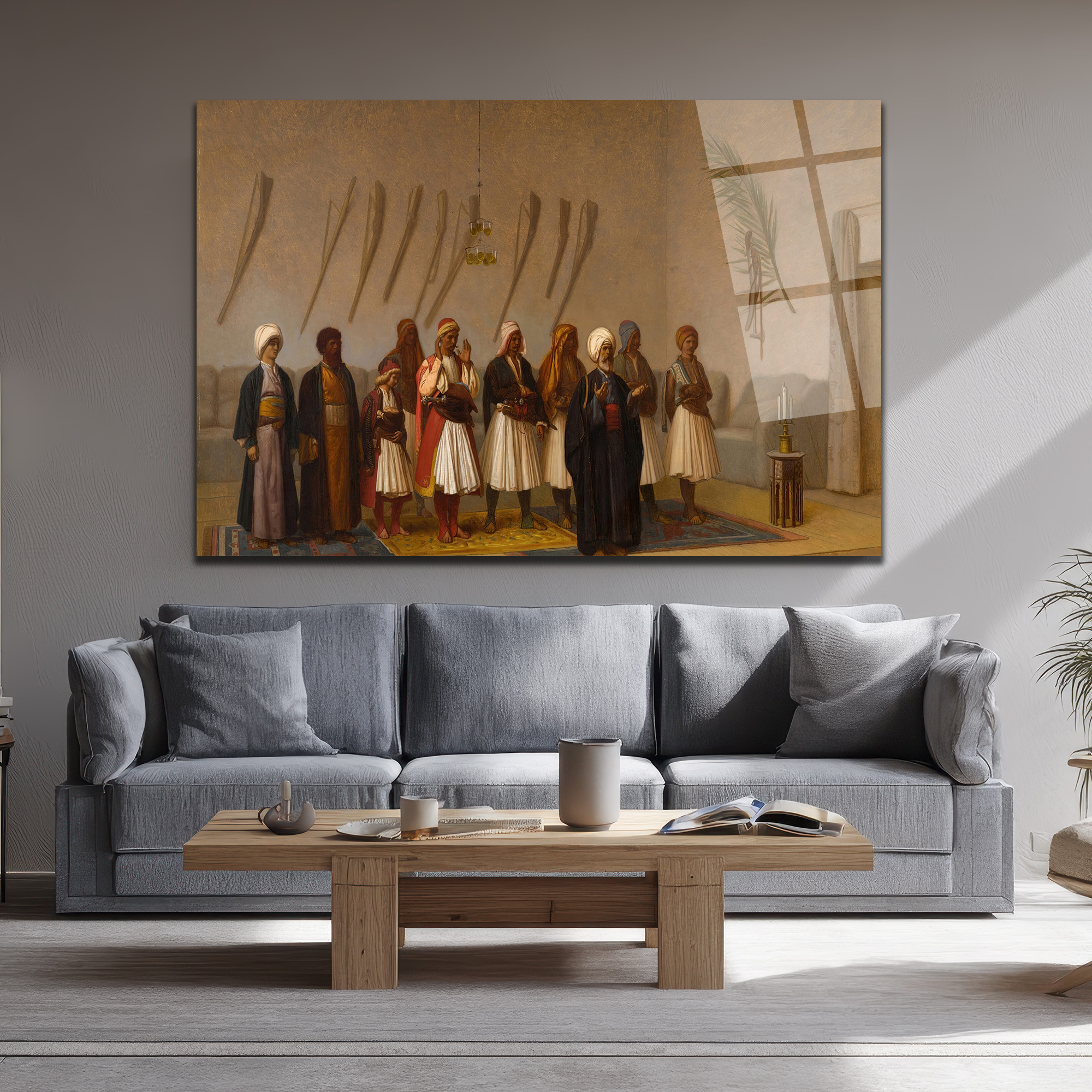Gizemli Topluluk Cam Tablo - Tarihi Dokunuşlarla Evinize Sanat - Glazella Gizemli Topluluk Cam Tablo - Tarihi Dokunuşlarla Evinize Sanat - Glazella