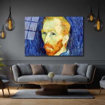Van Gogh Otoportre Cam Tablo: Sanatın Derinliği Evine Geliyor - Glazella Van Gogh Otoportre Cam Tablo: Sanatın Derinliği Evine Geliyor - Glazella