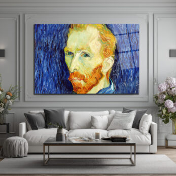 Van Gogh Otoportre Cam Tablo: Sanatın Derinliği Evine Geliyor - Glazella Van Gogh Otoportre Cam Tablo: Sanatın Derinliği Evine Geliyor - Glazella