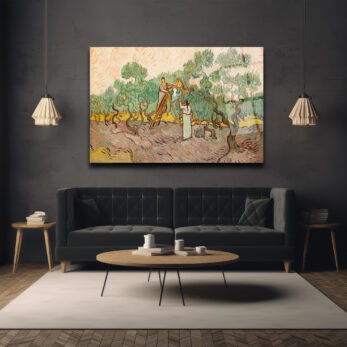 Van Gogh Zeytin Ağaçları Cam Tablo - Sanatsal Hasat - Glazella Van Gogh Zeytin Ağaçları Cam Tablo - Sanatsal Hasat - Glazella