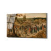Felemenk Köy Manzarası Cam Tablo: Zamanın Ruhunu Yakala - Glazella
