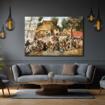 Bruegel Tarzı Köy Şenliği Cam Tablo: Rustik Yaşamın Canlılığı - Glazella Bruegel Tarzı Köy Şenliği Cam Tablo: Rustik Yaşamın Canlılığı - Glazella
