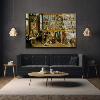 Antik Sanat Galerisi Manzarası Cam Tablo - Tarihi Bir Yolculuk - Glazella Antik Sanat Galerisi Manzarası Cam Tablo - Tarihi Bir Yolculuk - Glazella