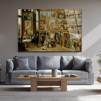 Antik Sanat Galerisi Manzarası Cam Tablo - Tarihi Bir Yolculuk - Glazella Antik Sanat Galerisi Manzarası Cam Tablo - Tarihi Bir Yolculuk - Glazella