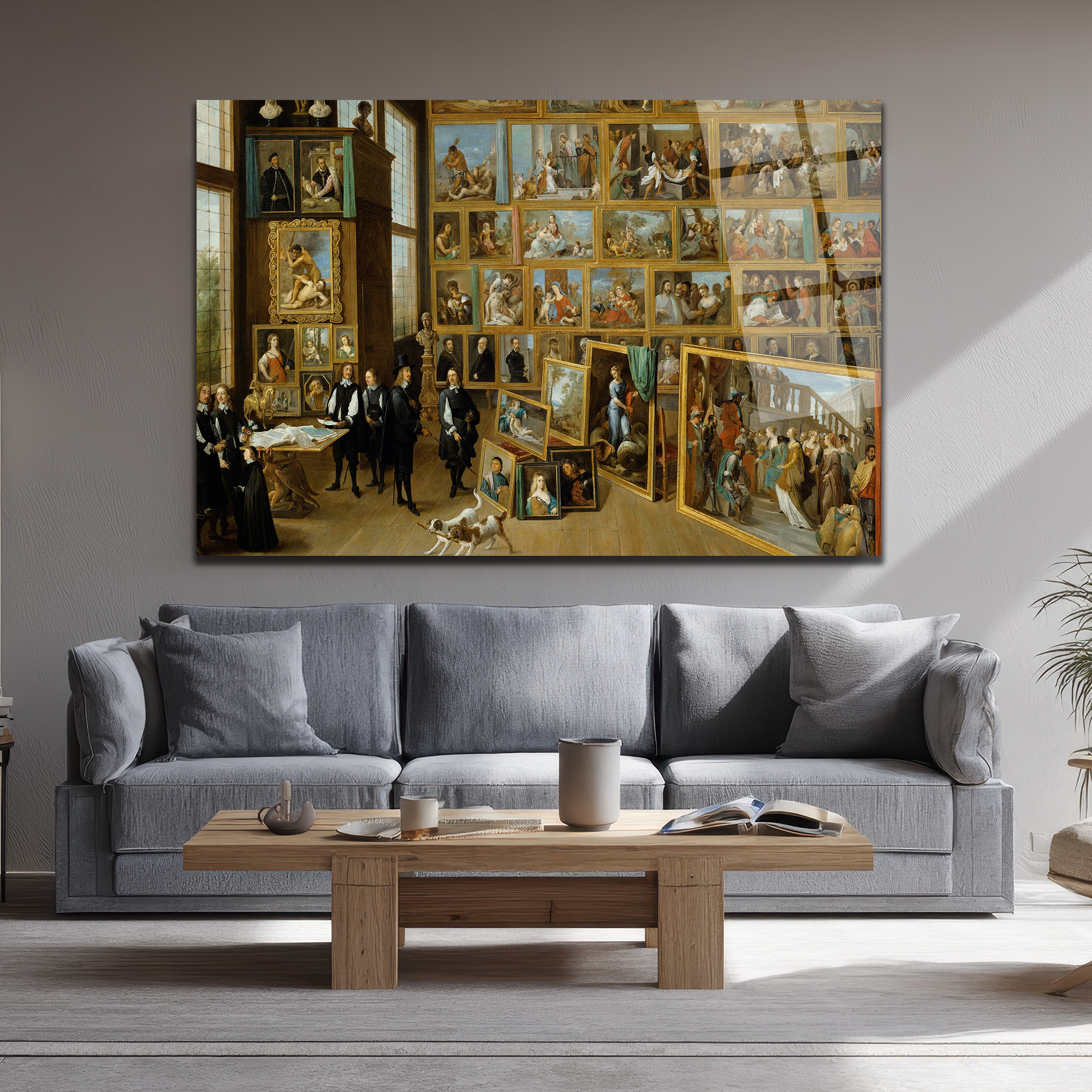 Antik Sanat Galerisi Manzarası Cam Tablo - Tarihi Bir Yolculuk - Glazella Antik Sanat Galerisi Manzarası Cam Tablo - Tarihi Bir Yolculuk - Glazella