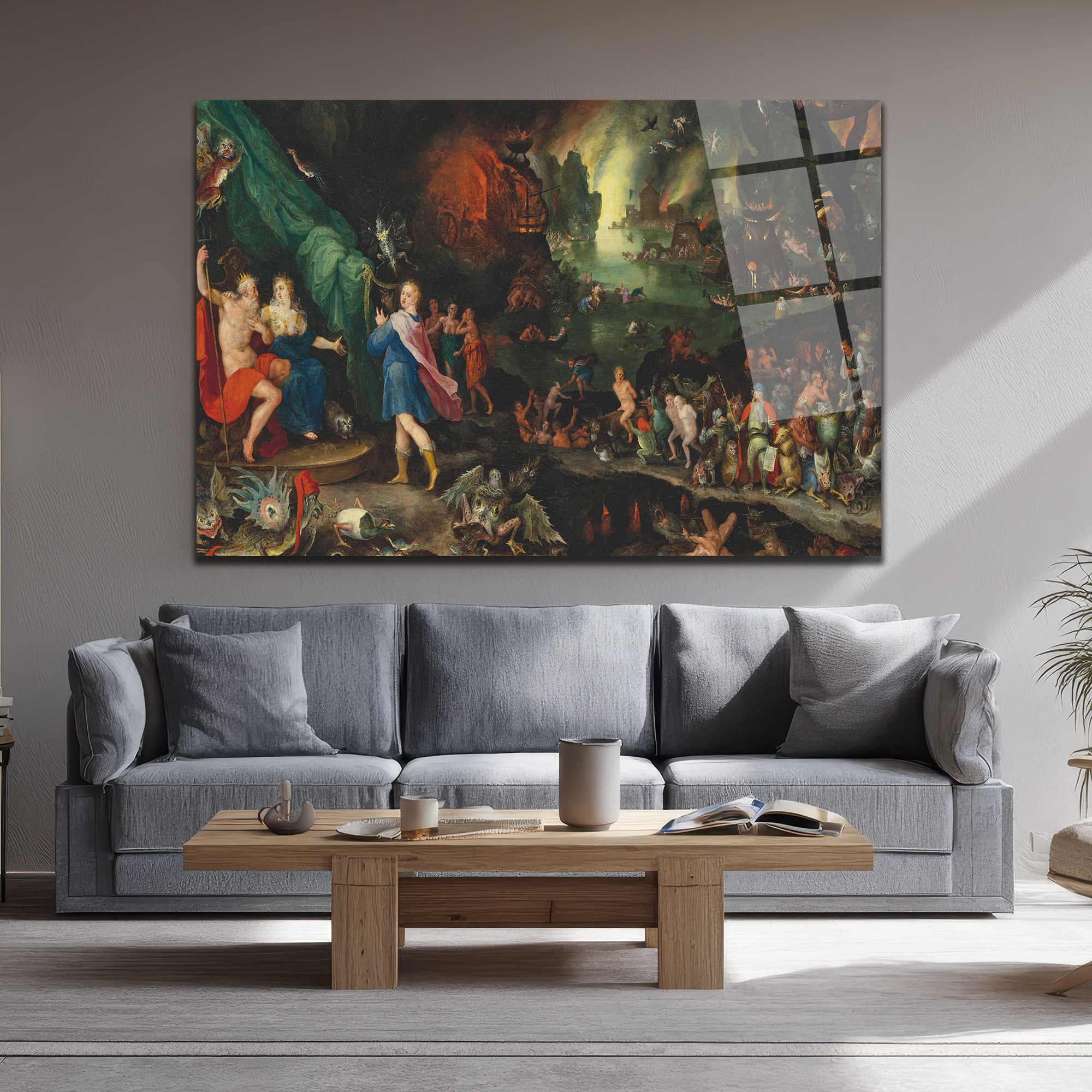 Mistik Diyarlar: Epik Sanat Temalı Dekoratif Cam Tablo - Glazella Mistik Diyarlar: Epik Sanat Temalı Dekoratif Cam Tablo - Glazella