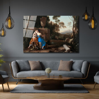 Adalet ve Barışın Kucaklaşması Klasik Sanat Cam Tablo - Glazella Adalet ve Barışın Kucaklaşması Klasik Sanat Cam Tablo - Glazella