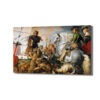 Barok Av Sahnesi: Rubens Tarzı Sanat Eseri Cam Tablo - Glazella Barok Av Sahnesi: Rubens Tarzı Sanat Eseri Cam Tablo - Glazella
