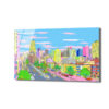 Pastel Rüyaların Şehri Cam Tablo - Modern Şehir Manzarası - Glazella Pastel Rüyaların Şehri Cam Tablo - Modern Şehir Manzarası - Glazella