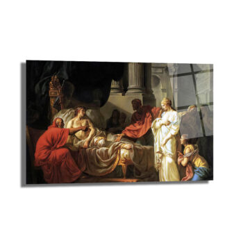 Andromache'nin Yası: Neoklasik Sanat Eseri Cam Tablo - Glazella Andromache'nin Yası: Neoklasik Sanat Eseri Cam Tablo - Glazella