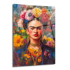 Frida Kahlo'nun Canlı Portresi Cam Tablo - Glazella Frida Kahlo'nun Canlı Portresi Cam Tablo - Glazella