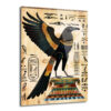 Mistik Mısır Tanrısı Horus Cam Tablo - Glazella Mistik Mısır Tanrısı Horus Cam Tablo - Glazella