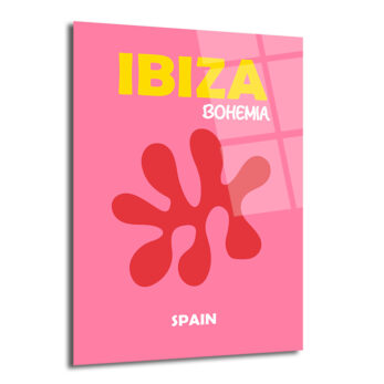 Ibiza Bohemia Enerjili Modern Cam Tablo - Glazella