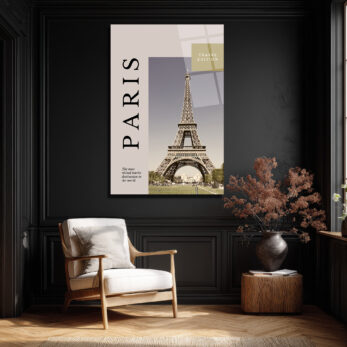 Paris Eyfel Kulesi Seyahat Temalı Modern Cam Tablo - Glazella Paris Eyfel Kulesi Seyahat Temalı Modern Cam Tablo - Glazella