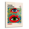 Yayoi Kusama Tarzı Gözler Cam Tablo - Canlı Renklerle Sanat Şöleni - Glazella