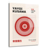 Yayoi Kusama Tokyo 1987 Kırmızı Spiral Modern Cam Tablo - Glazella