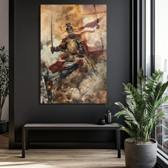 Efsanevi Savaşçı Ruhu Cam Tablo - Glazella Sanat Eseri - Glazella Efsanevi Savaşçı Ruhu Cam Tablo - Glazella Sanat Eseri - Glazella