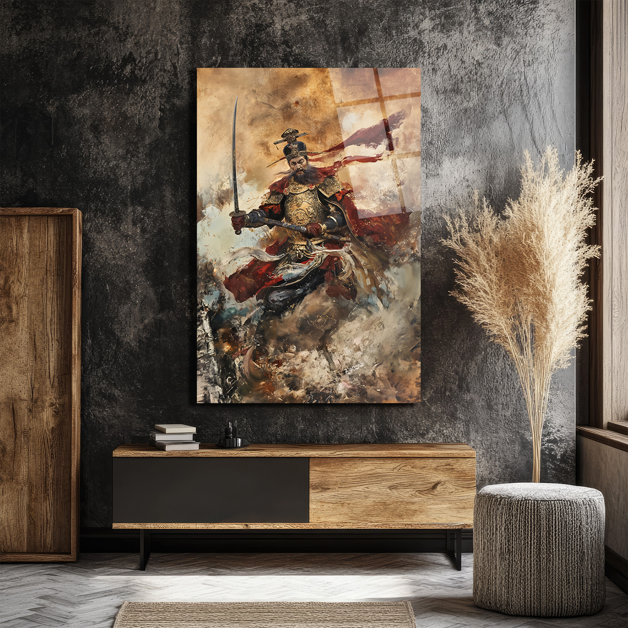 Efsanevi Savaşçı Ruhu Cam Tablo - Glazella Sanat Eseri - Glazella Efsanevi Savaşçı Ruhu Cam Tablo - Glazella Sanat Eseri - Glazella
