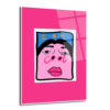 "I Am Cool" Pop Art Temalı Pembe Cam Tablo - Glazella "I Am Cool" Pop Art Temalı Pembe Cam Tablo - Glazella