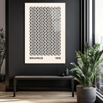 Bauhaus Geometrik Küpler Cam Tablo - Minimalist Sanat Dekorasyonu - Glazella Bauhaus Geometrik Küpler Cam Tablo - Minimalist Sanat Dekorasyonu - Glazella