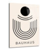 Bauhaus Minimalist Geometrik Sanat Cam Tablo - Glazella Bauhaus Minimalist Geometrik Sanat Cam Tablo - Glazella