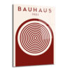 Bauhaus 1923 Geometrik Desenli Modern Cam Tablo - Glazella