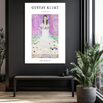 Gustav Klimt: Mäda Primavesi Sanatsal Cam Tablo - Glazella Gustav Klimt: Mäda Primavesi Sanatsal Cam Tablo - Glazella