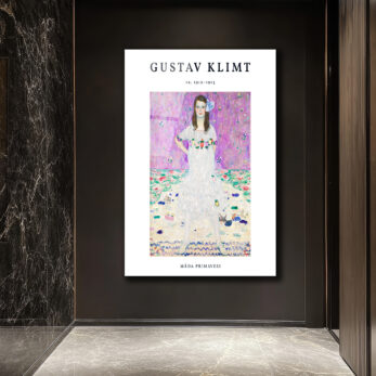 Gustav Klimt: Mäda Primavesi Sanatsal Cam Tablo - Glazella Gustav Klimt: Mäda Primavesi Sanatsal Cam Tablo - Glazella