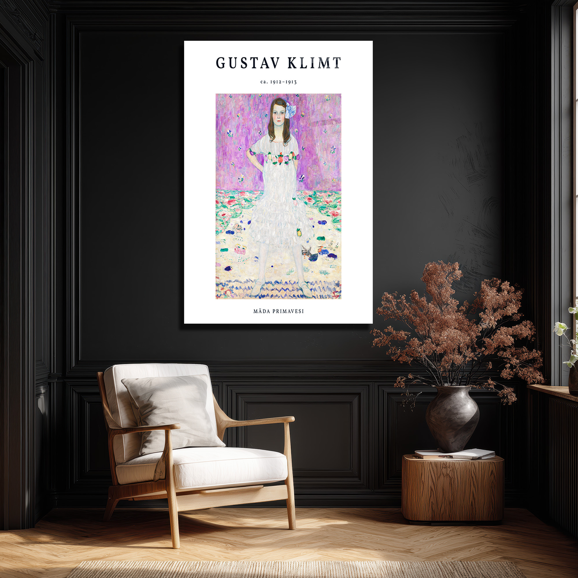Gustav Klimt: Mäda Primavesi Sanatsal Cam Tablo - Glazella Gustav Klimt: Mäda Primavesi Sanatsal Cam Tablo - Glazella