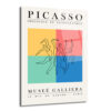 Picasso Dans Figürleri Modern Sanat Cam Tablo - Glazella