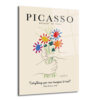 Picasso Barış Buketi Cam Tablo - Modern Sanat Duvar Dekoru - Glazella Picasso Barış Buketi Cam Tablo - Modern Sanat Duvar Dekoru - Glazella