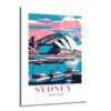 Sydney Manzarası Modern Sanat Cam Tablo - Avustralya Seyahat Temalı - Glazella Sydney Manzarası Modern Sanat Cam Tablo - Avustralya Seyahat Temalı - Glazella