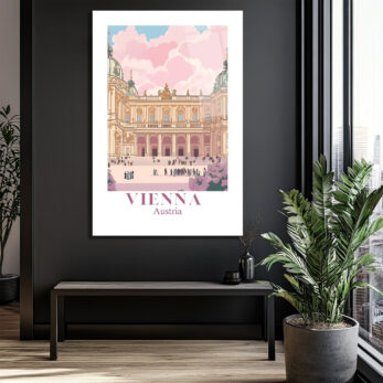 Viyana'nın Büyüsü: Schönbrunn Sarayı Temalı Modern Cam Tablo - Glazella Viyana'nın Büyüsü: Schönbrunn Sarayı Temalı Modern Cam Tablo - Glazella