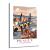 Prag Karl Köprüsü Modern Seyahat Temalı Cam Tablo - Glazella Prag Karl Köprüsü Modern Seyahat Temalı Cam Tablo - Glazella