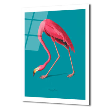 Zarif Pembe Flamingo Cam Tablo: Modern Evlere Tropikal Dokunuş - Glazella Zarif Pembe Flamingo Cam Tablo: Modern Evlere Tropikal Dokunuş - Glazella